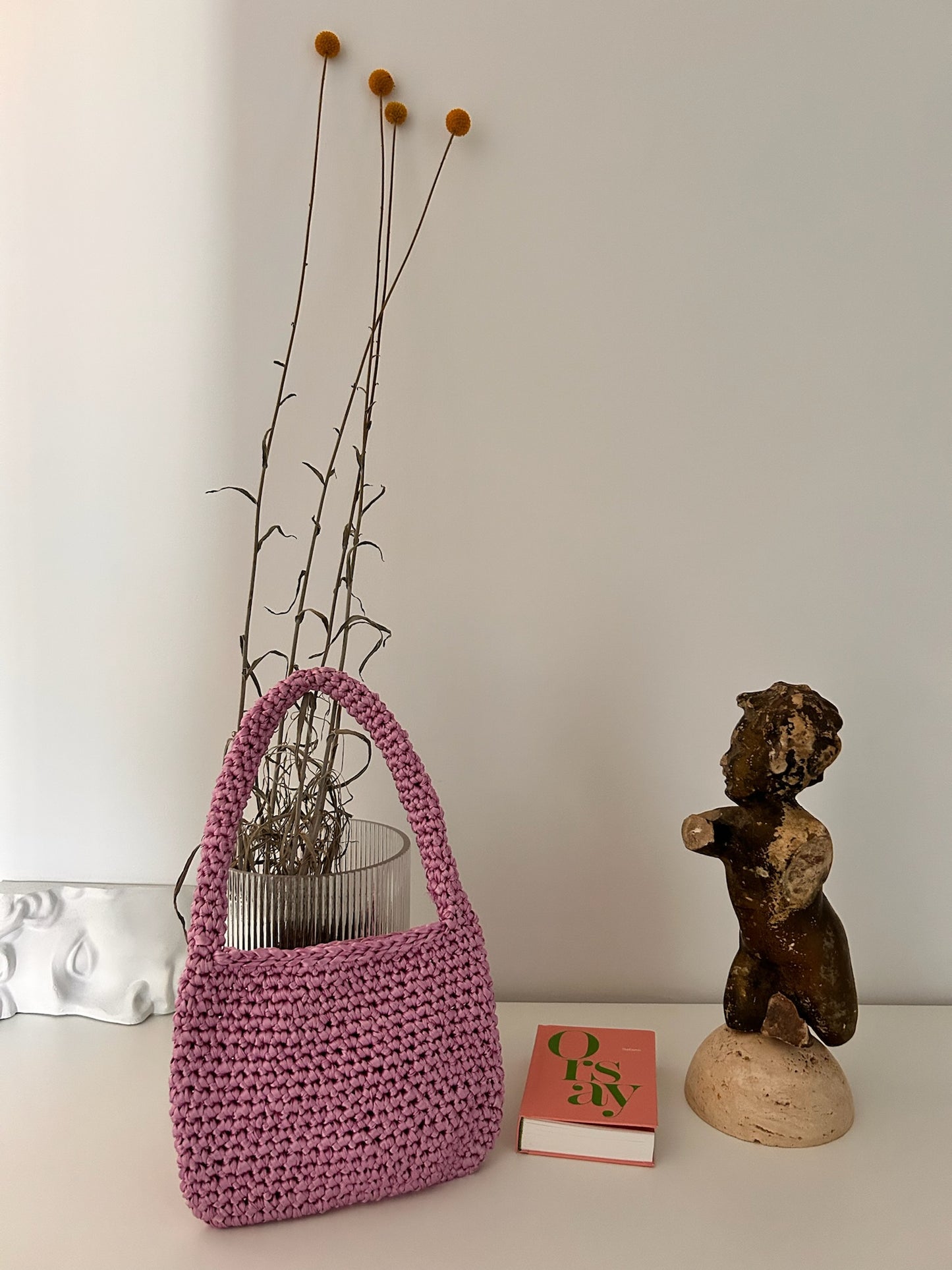 Benedetta - Borsa in raso fatta a mano β