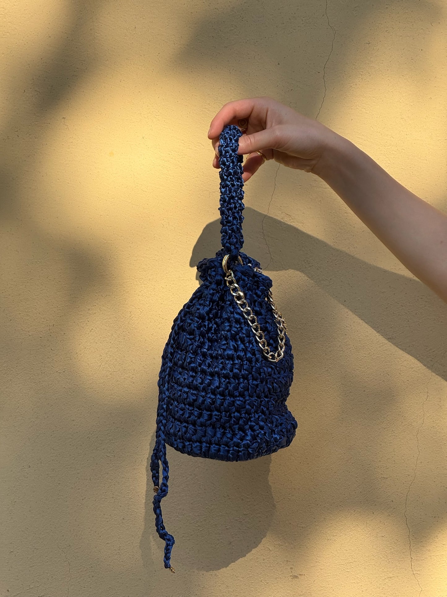 Aurora – Pochette sacca in raso