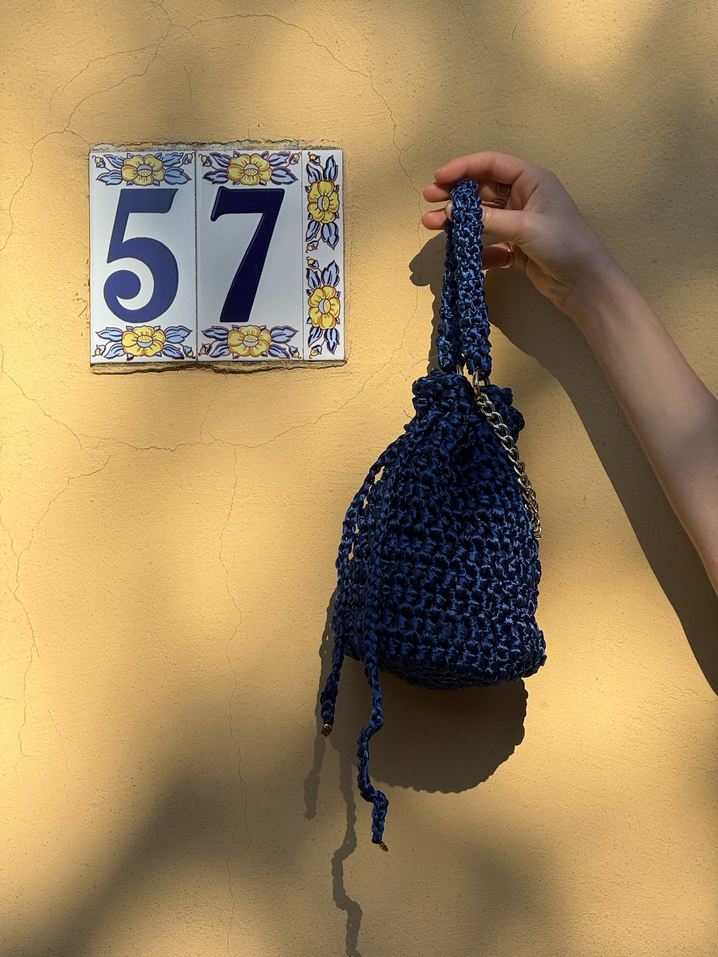 Aurora – Pochette sacca in raso