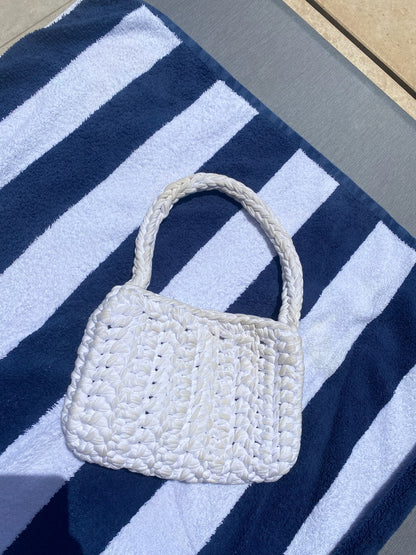 Benedetta - Borsa in cotone  fatta a mano