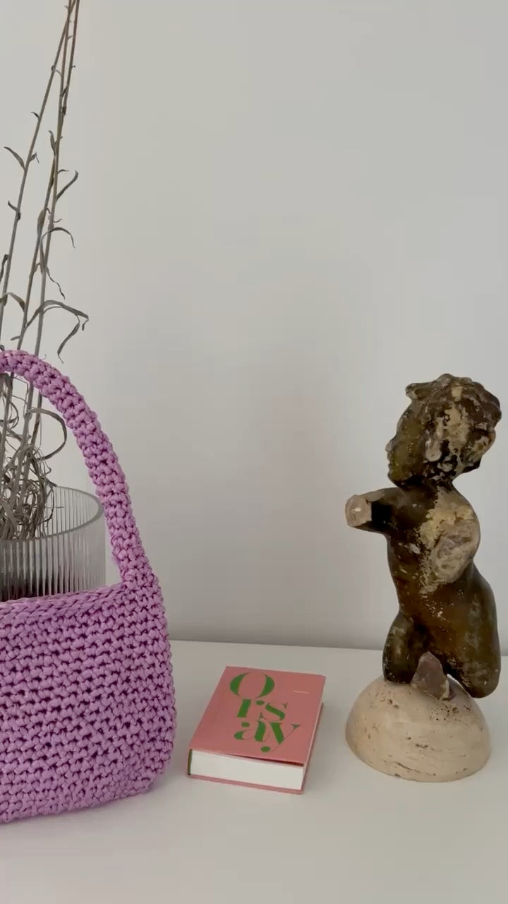 Benedetta - Borsa in raso fatta a mano –