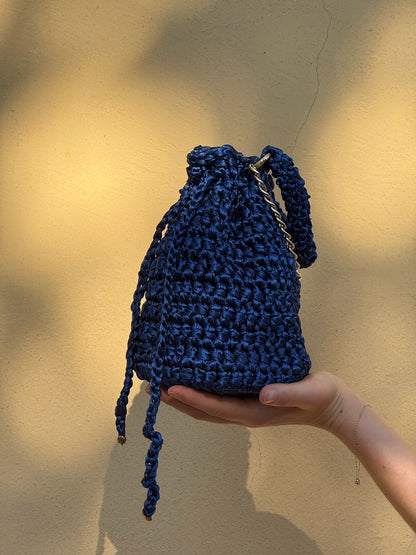 Aurora – Pochette sacca in raso